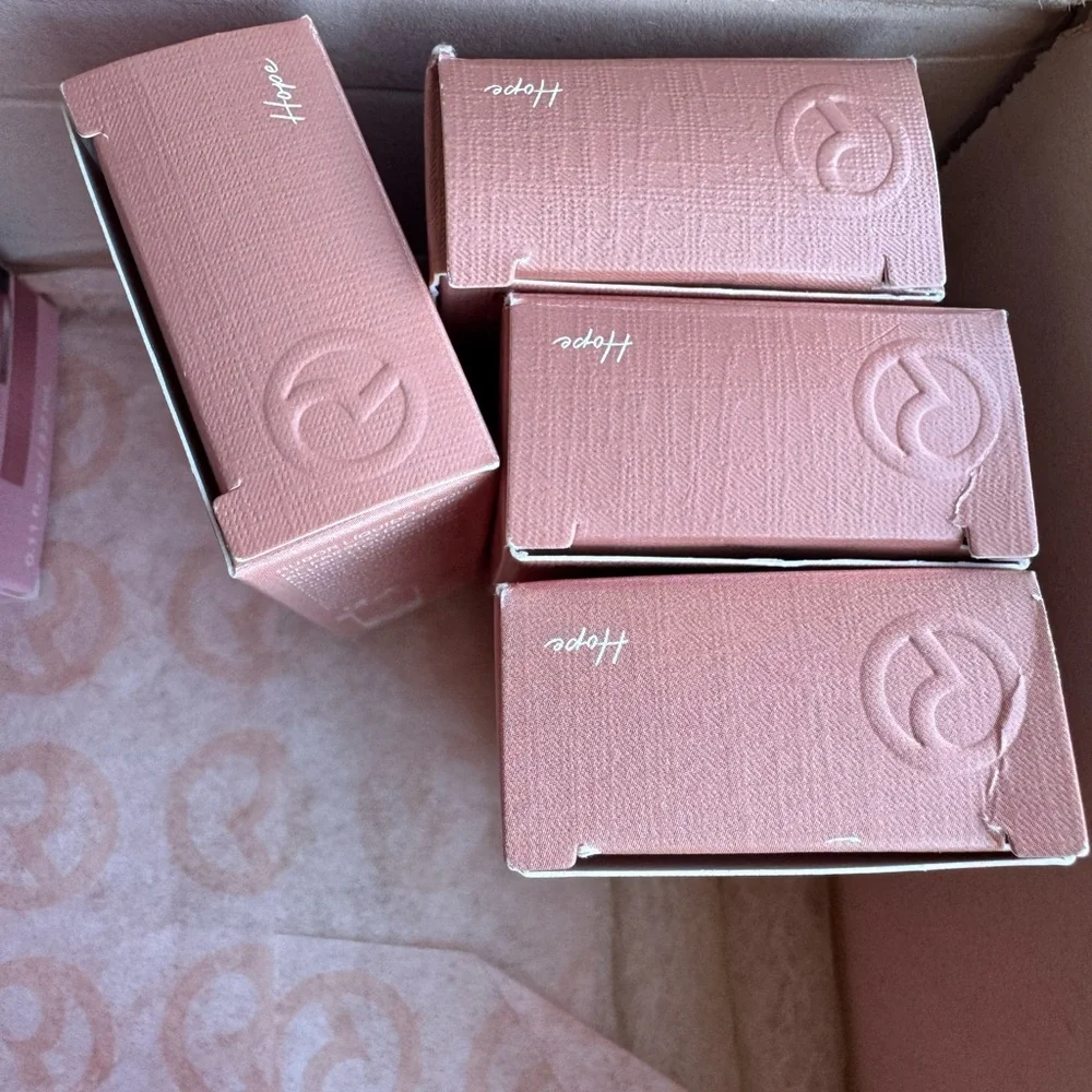 NWT Rare Beauty by Selena Gomez Mini Soft Pinch Hope x4 - nude mauve (dewy)
